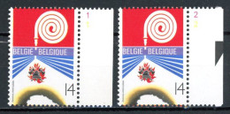 BE  2443  XX   ----  Lutte Contre L'incendie   --  N° De Planche 1 Et 2 - 1991-2000