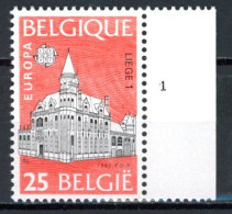 BE  2368  XX   ---- Europa : Bureaux De Poste  --  N° De Planche 1 - 1981-1990