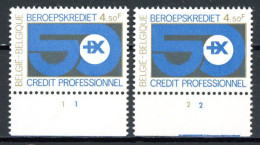 BE  1938  XX   ---- Caisse Nationale De Crédit  --  N° De Planche 1 Et 2  --  Compmlet - 1971-1980