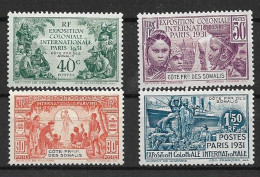 COTE DES SOMALIS 1931 Exposition Coloniale De Paris MNH - 1931 Exposition Coloniale De Paris