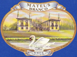 Wine Label, Portugal -  MATEUS BRANCO White Still Wine -|- Sogrape - Andere & Zonder Classificatie