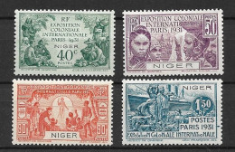 NIGER 1931 Exposition Coloniale De Paris MNH - 1931 Exposition Coloniale De Paris