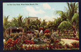 Florida. West Palm Beach. In The City Park. 1914 - Palm Beach