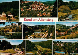 73012305 Altensteig Schwarzwald Burg Hornberg Berneck Golfplatz Schwimmbad Alten - Altensteig