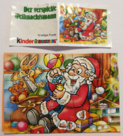 Kinder : 654361  Adventskalender 2000 - Der Verspielte Weihnachtsmann + BPZ - Puzzles