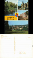 Stollberg (Erzgebirge) Walkteich, Markt Rathaus, Erich-Weinert-Oberschule  1985 - Stollberg (Erzgeb.)