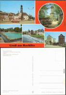 Rochlitz Platz Der Befreiung  Rochlitzer Berg, Freibad,   VEB Schloßmühle 1985 - Rochlitz