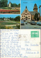 Plauen (Vogtland) 1. Nonnenturm Am Otto-Grotewohl-Platz  Parktheater   1972 - Plauen