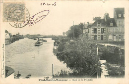 60* PONT STE MAXENCE Quai De La Pecherie          RL05.0746 - Pont Sainte Maxence