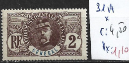 SENEGAL FRANCAIS 31A * Côte 4.50 € - Unused Stamps