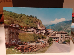 Cartolina Canosio Provincia Cuneo Valle Maira ,panorama E Albergo Italia 1976 - Cuneo