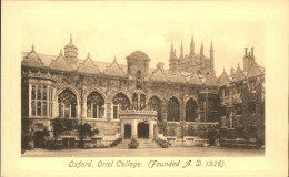 11487289 Oxford Oxfordshire Oriel College  - Andere & Zonder Classificatie