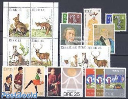 Ireland 1980 Yearset 1980 (19v+1s/s), Mint NH, Various - Yearsets (by Country) - Unused Stamps