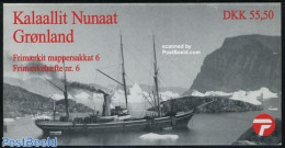 Greenland 1998 Norden Booklet, Mint NH, History - Transport - Europa Hang-on Issues - Stamp Booklets - Ships And Boats - Neufs