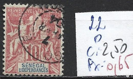 SENEGAL FRANCAIS 22 Oblitéré Côte 2.50 € - Used Stamps