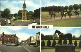 11474840 Newmarket Suffolk Clock Tower Monring Training Rutland Arms Hotel  - Sonstige & Ohne Zuordnung