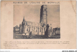 AGIP6-59-0472 - MERVILLE - Ruines De L'eglise De Merville  - Merville