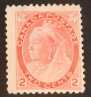 CANADA YT 65 NEUF(*)MNG "REINE VICTORIA" ANNÉES 1898/1903 - Ongebruikt