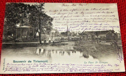 TIENEN  -  TIRLEMONT  -   Le Parc Saint Georges  -  1904 - Tienen