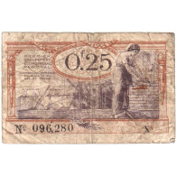 France, Arras, 25 Centimes, B, Pirot:94-3 - Chambre De Commerce