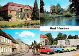 72998338 Bad Muskau Oberlausitz Moorbad Schlossruine Thaelmannstrasse PdF Bad Mu - Bad Muskau