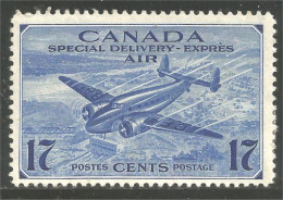 970 Canada 1942 Airplane Avion Flugzeug Aereo 17c Special Delivery Exprès MH * Neuf (353) - Luftpost-Express