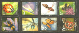 970 Canada Insectes Coccinelle Papillon Abeille Libellule Dragonfly Bee Biene Butterfly Sans Gomme (320) - Honeybees