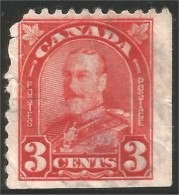 970 Canada King George V 3c Red (233) - Sonstige & Ohne Zuordnung