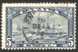 970 Canada 1933 Royal William Bateau Voilier Sailing Ship Schiffe (138) - Used Stamps