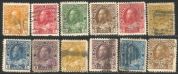 970 Canada 1911 King George V Admiral 1c To 10c (59) - Andere & Zonder Classificatie