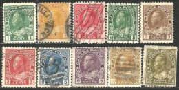 970 Canada 1911 King George V Admiral 1c To 20c (58) - Andere & Zonder Classificatie