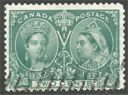 970 Canada 1897 2c Diamond Jubilee (27) - Gebraucht