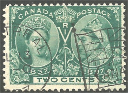 970 Canada 1897 2c Diamond Jubilee (25) - Gebraucht