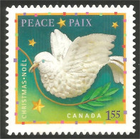 Canada Noel Christmas Dove Colombe Pigeon Colomba Duif Taube Paloma Mint No Gum (15-001a) - Used Stamps