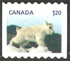 Canada Chèvre Montagne Mountain Goat Mint No Gum (12-001) - Used Stamps