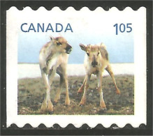 Canada Renne Caribou Reindeer Mint No Gum (10-008) - Usati