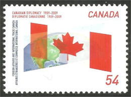 Canada Drapeau Flag Mint No Gum (5-010) - Francobolli