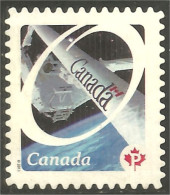 Canada Drapeau Flag Canadarm Bras Canadien Espace Space Station Spatiale Mint No Gum (440) - Usati