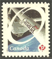 Canada Drapeau Flag Canadarm Bras Canadien Espace Space Station Spatiale Mint No Gum (442) - Altri & Non Classificati