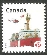 Canada Hélicoptère Helicopter Elicottero Bateau Boat Ship Drapeau Flag Mint No Gum (396) - Used Stamps