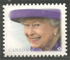 Canada Reine Queen Elizabeth Mint No Gum (376a) - Used Stamps