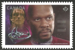 Canada Captain Benjamin Sisko Avery Brooks Star Trek Mint No Gum (265) - Usados