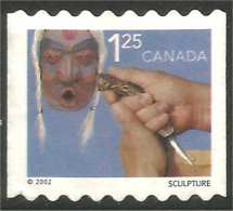 Canada Masque Indien Indian Mask Mint No Gum (105) - Gebraucht