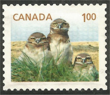 Canada Hibou Chouette Owl Eule Gufo Uil Buho Mint No Gum (82) - Gebruikt