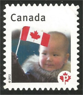 Canada Enfant Drapeau Flag Child Mint No Gum (33) - Gebruikt