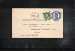 USA 1911 Sea Mail Via German Steamer From New York To Germany - Briefe U. Dokumente