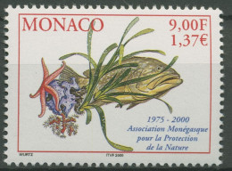 Monaco 2000 Naturschutz Tiere Pflanzen Fisch Seestern Koralle 2523 Postfrisch - Nuevos