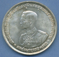 Thailand 20 Baht 1963, König Rama IX., Silber, KM Y86 Vz (m4629) - Thailand