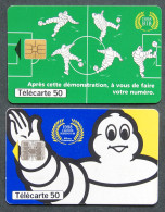 Télécartes MICHELIN 1998 100 Ans De Bibendum 50U Coupe Du Monde France 98 BDDP Corporate T2G - Unclassified
