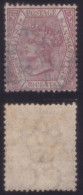 STRAITS SETTLEMENTS 1872 QV 30c Wmk.CC USED @P1224 - Straits Settlements